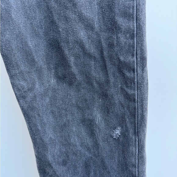 Levi’s 501 Original Fit Faded Black Button Fly Light Distressing Jeans 34x30 - Picture 10 of 13